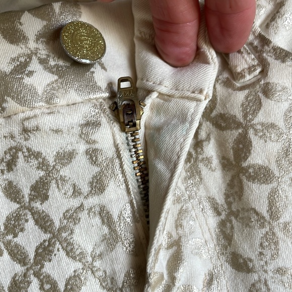 MOTHER • Metallic White Skinny Jeans - Picture 8 of 8